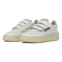 Autry - Kids Kidstripes Low Glitter Sneakers | Silver