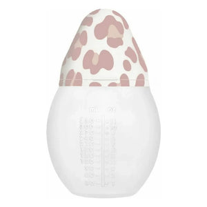 Elhée - Graouu Medical Silicone Baby Bottle and Physiological Pacifier | Light Pink