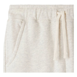 Bonpoint - Dalila Organic Cotton Fleece Jogger | Heather Beige