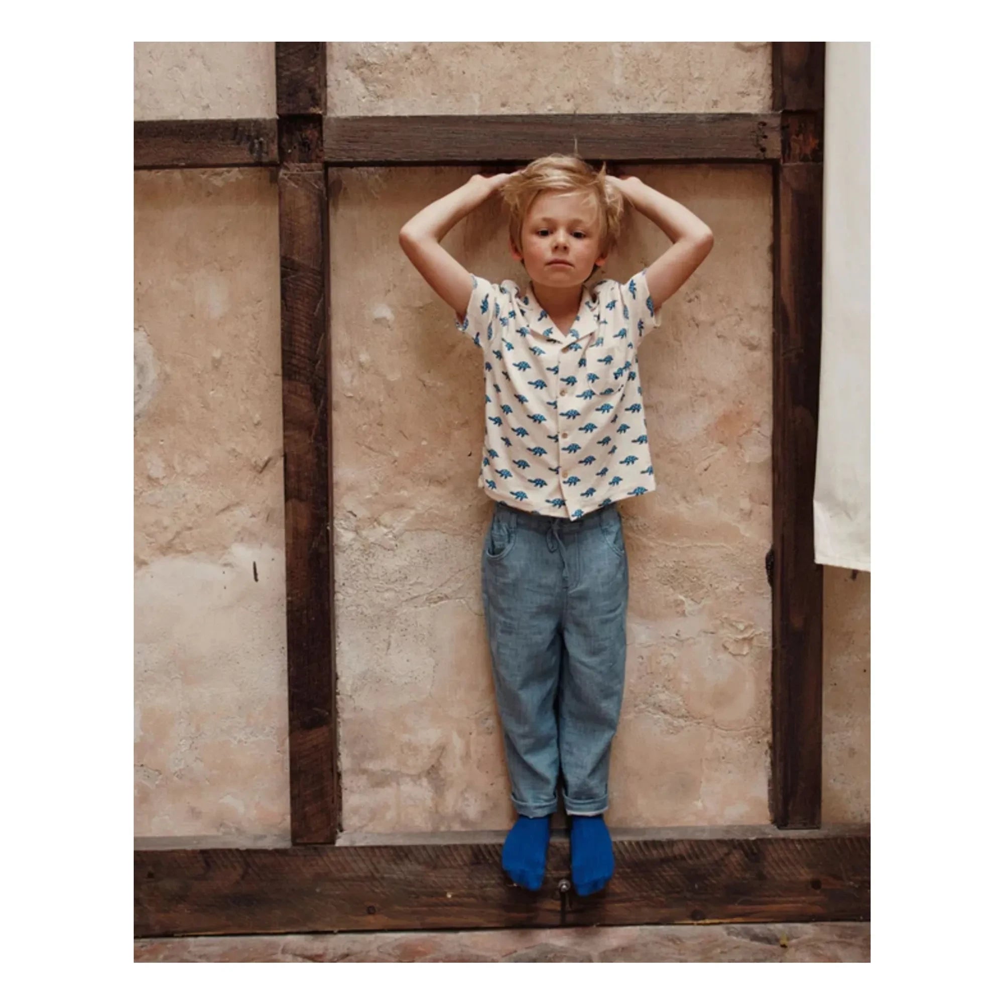 Emile et Ida - Blue Chambray Pants