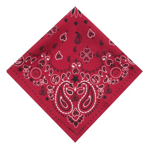 Call it by your name - Small Silk Bandana | Red