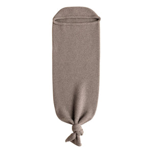 Hvid - Merino Yün Kundak Battaniye | Yulaf Rengi