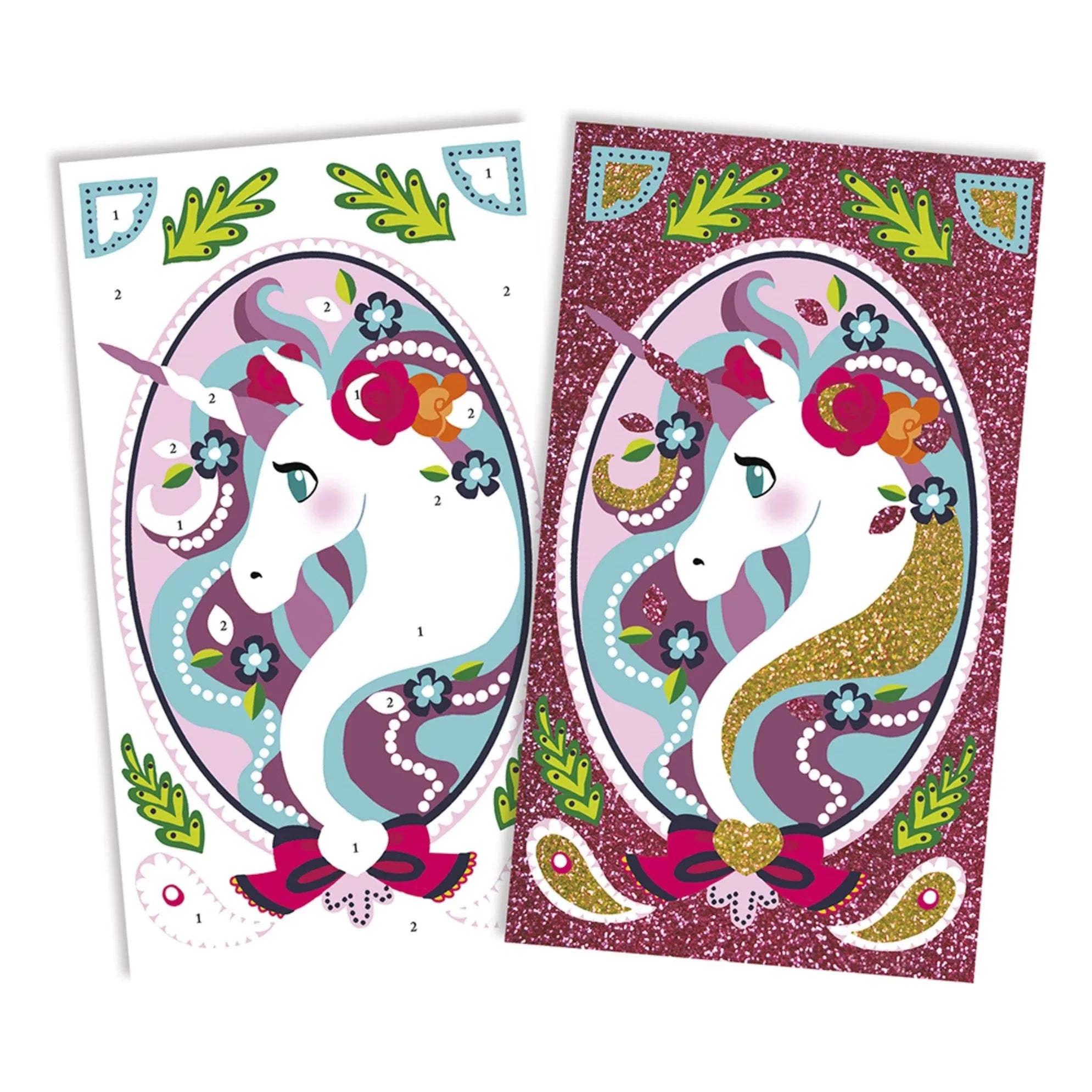Janod - Unicorn simli çizim seti - Janod x Hachette