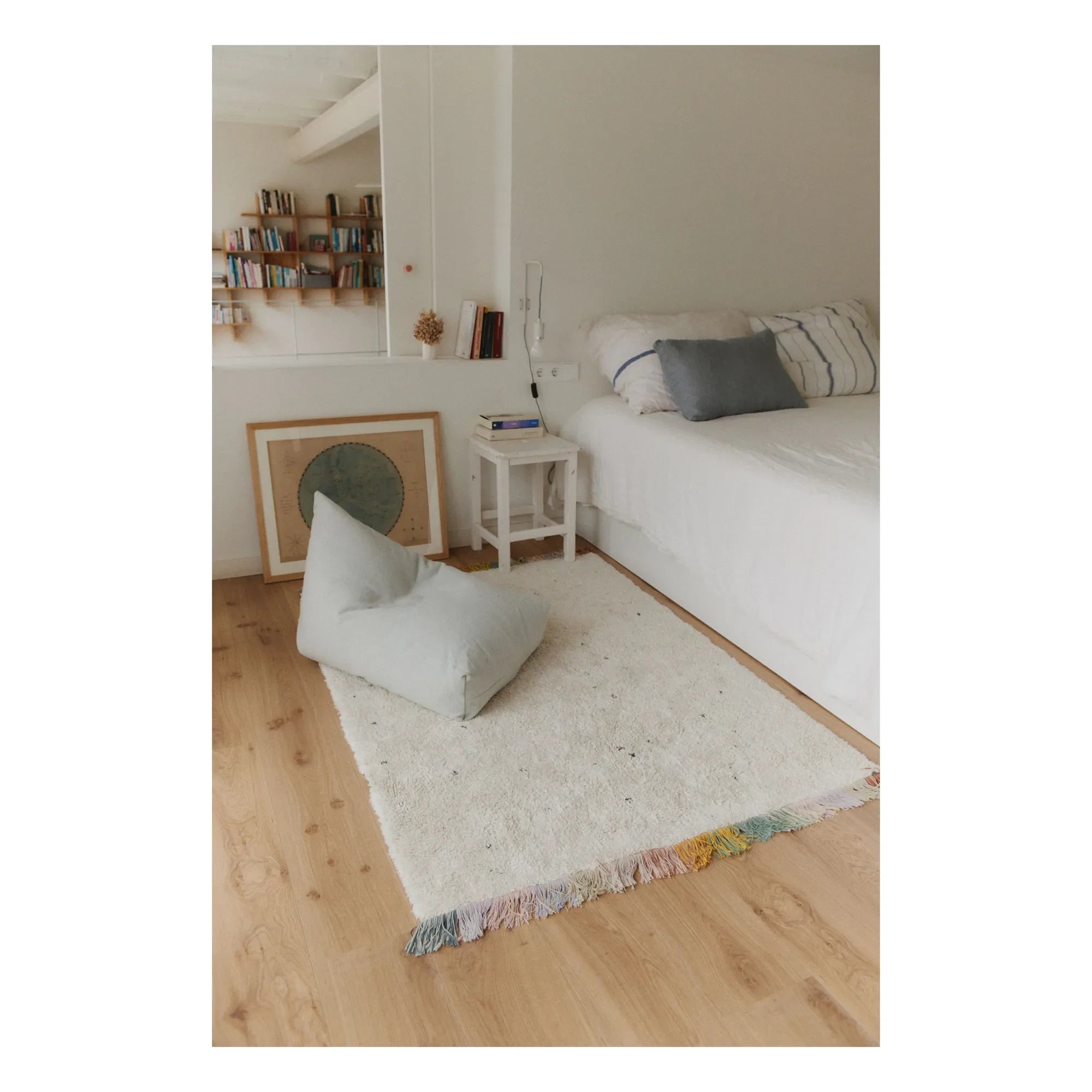 Lorena Canals - Cleo pouf | Light Blue