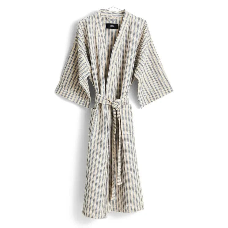Hay - Waffle Bathrobe | Light Blue