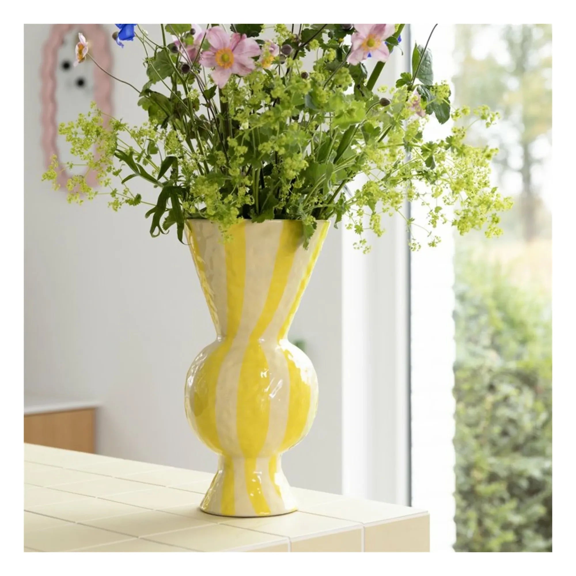 &Klevering - Rectangular Vase | Green