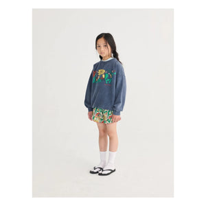 Bobo Choses - Herbalist organic cotton sweatshirt | Navy