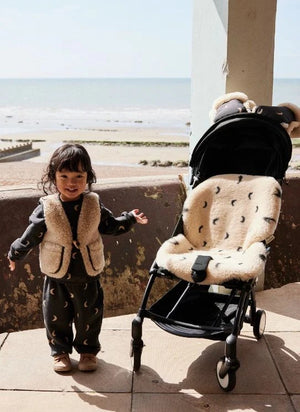 BINIBAMBA - Sheepskin for Strollers and Carriers - Binibamba x Organic Zoo | Moon