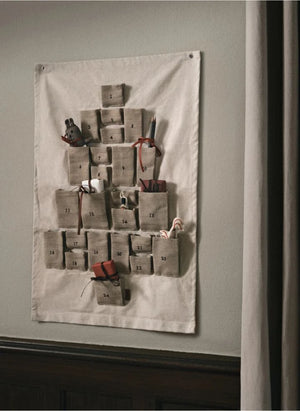 Ferm Living - Organic Cotton Pine Advent Calendar