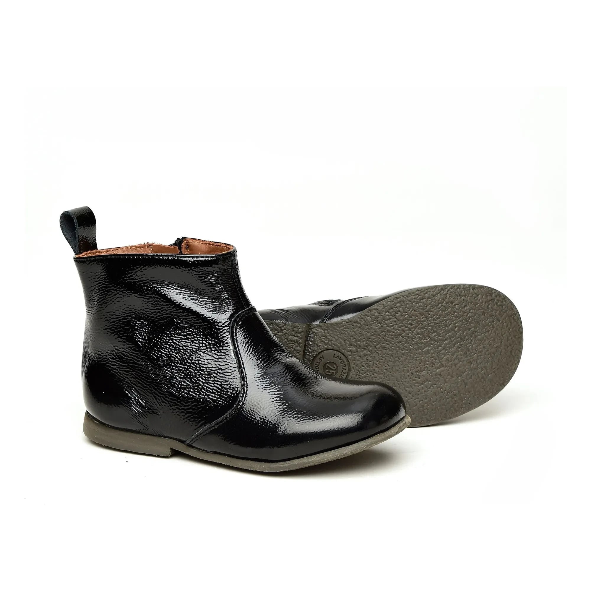 Pèpè - Zip-up Boots | Black