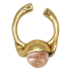 LAH - Earcuff Eclipse Vermeil | Pink