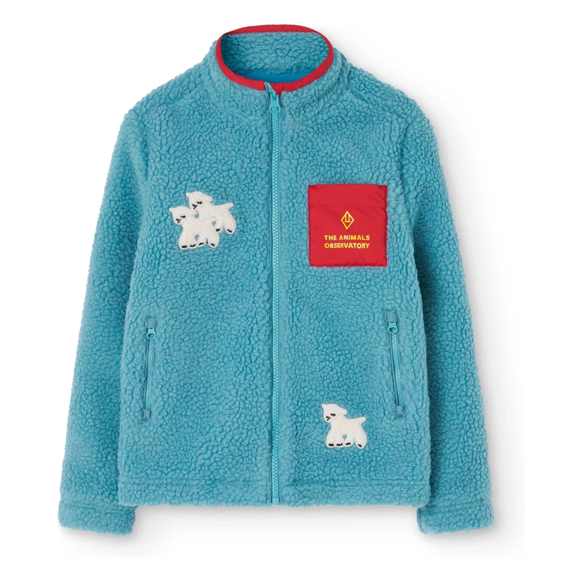 The Animals Observatory - Sherpa Shrew Recycled Fiber Jacket | Light Blue