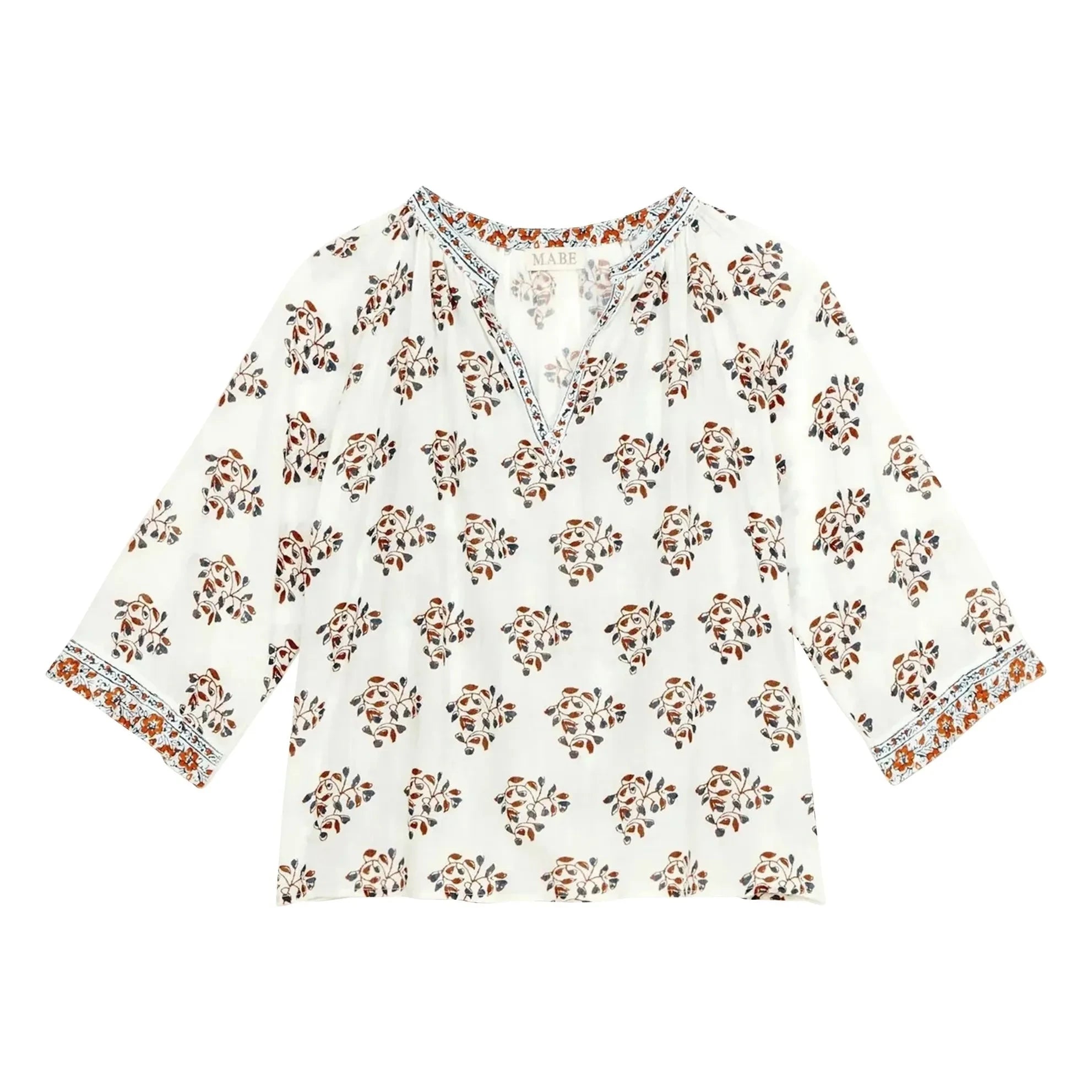 M.A.B.E. - Stella Cotton Blouse | Ecru