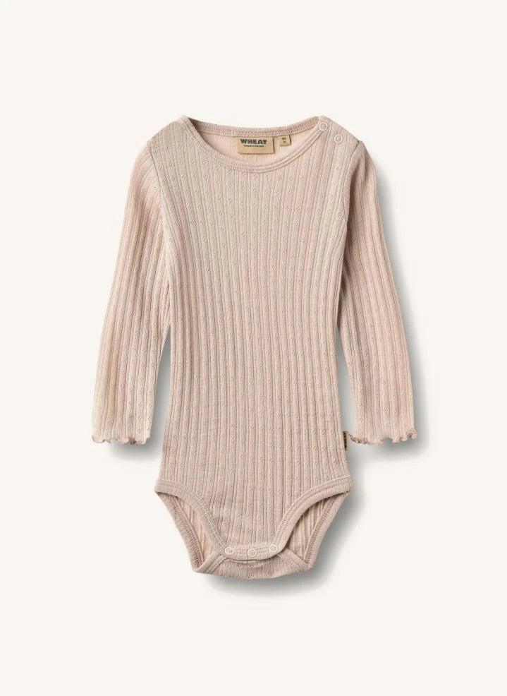 Wheat - Cotelé Liea Bodysuit | Ecru