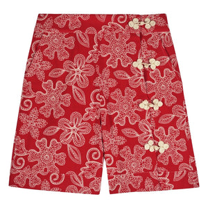 Maria de la Orden - Silene Cotton Shorts | Red