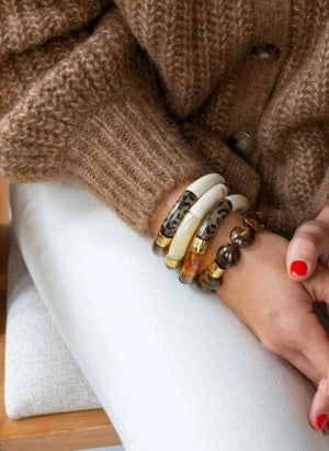 Parabaya - Bombom Cacao Bracelet | Brown