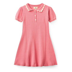 Copenhagen Colors - Organic Cotton Knit Dress | Light Pink