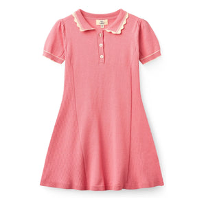 Copenhagen Colors - Organic Cotton Knit Dress | Light Pink