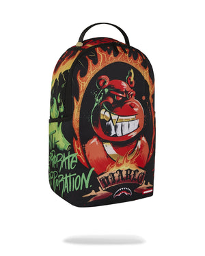 Sprayground - Diablo Burnıng Bıllıon Dıablo Bıll Dlxsr Sırt Çantası
