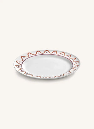 Serax - Charly Wave Pattern Plates - Set of 2 | Purple