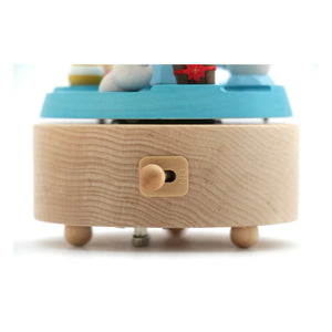 Wooderful life - Polar Bear Wooden Music Box