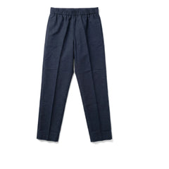 Pomandère - Cotton Gabardine Pants | Night Blue