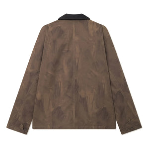 Les Deux - Montana AOP Cotton Jacket | Brown
