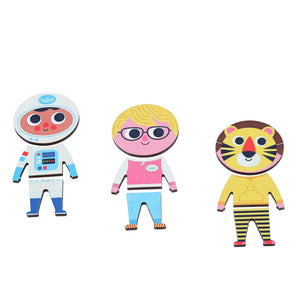 Vilac - Jules Dress-Up Puzzle - Ingela P. Arrhenius