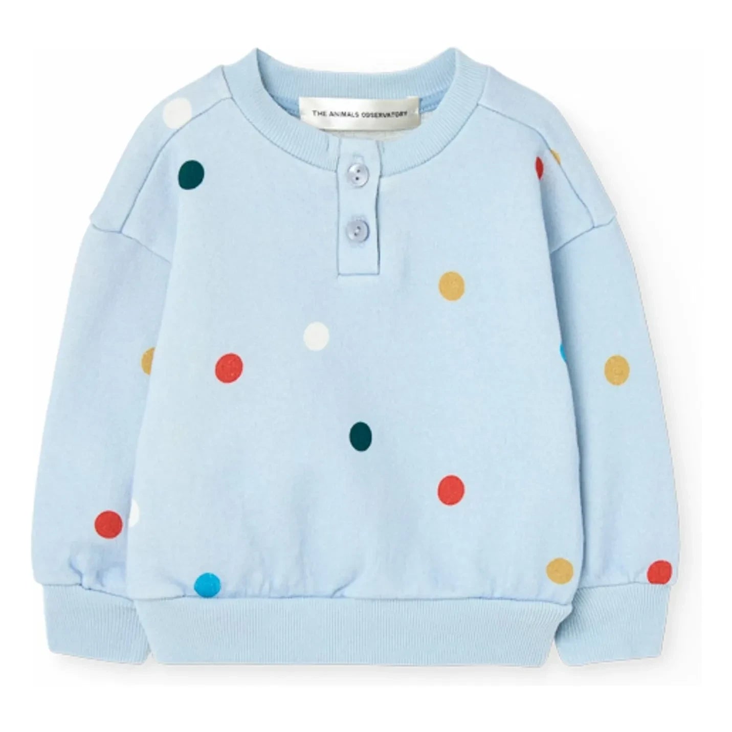 The Animals Observatory - Puma puantiyeli sweatshirt | Açık mavi