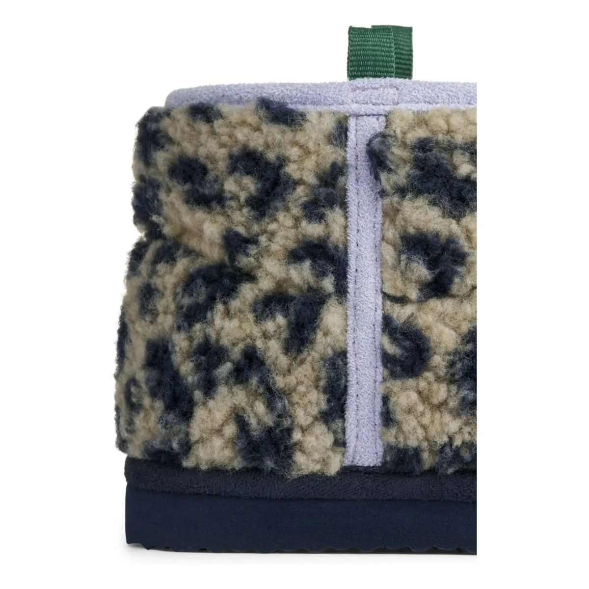 Liewood - Boot-Shaped Sherpa Albi Leopard Recycled Fibers | Beige