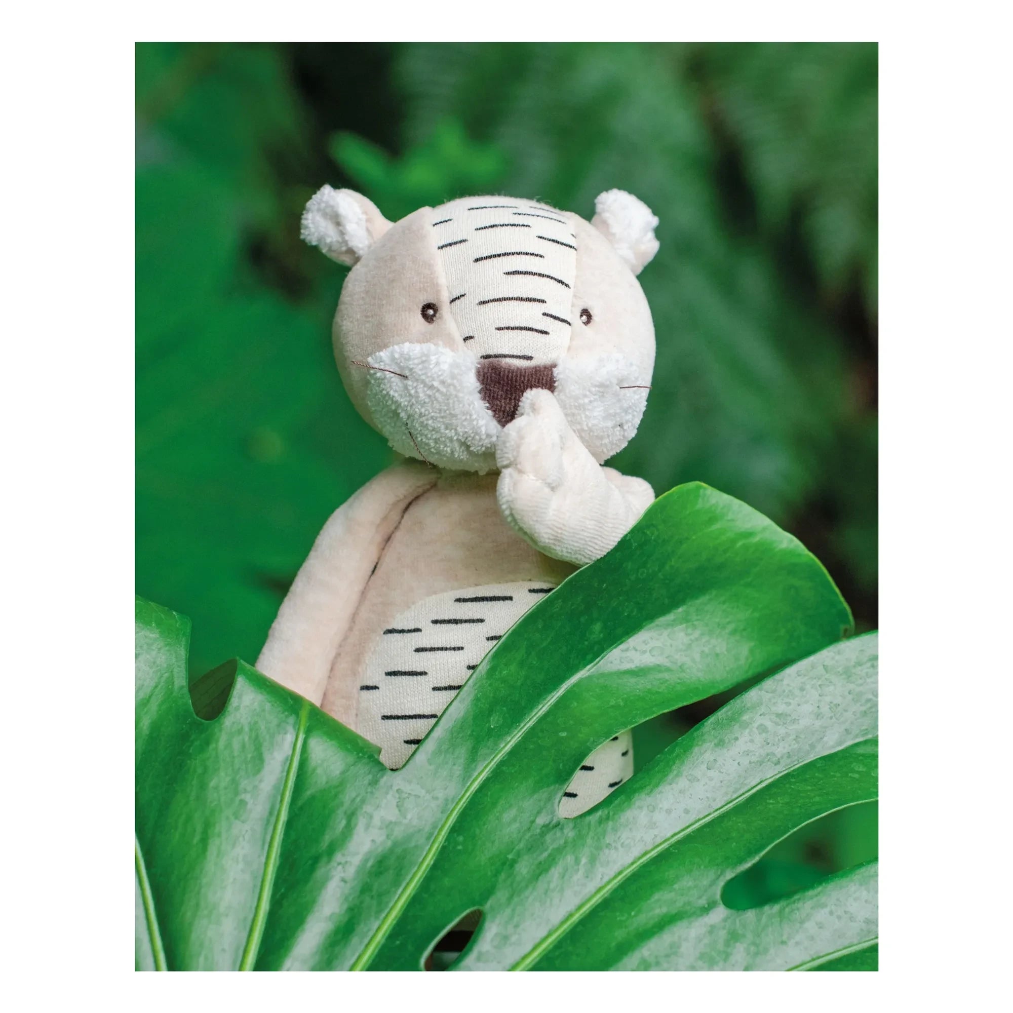 Moulin Roty - Baboo Kaplan Peluş Oyuncak - Mawa Ormanı