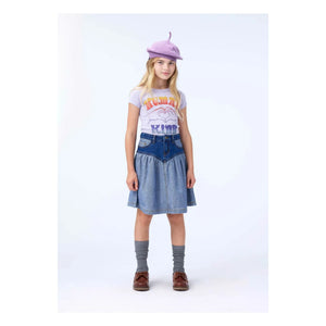 Molo - Becca Organic Cotton Skirt | Denim