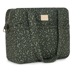 Nobodinoz - Su geçirmez bebek bakım çantası Hyde Park Forest Yumiko | Yeşil
