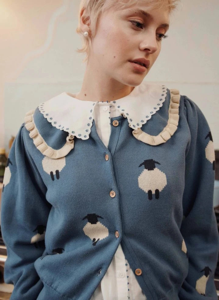 Emile et Ida - Emy cardigan | Mavi