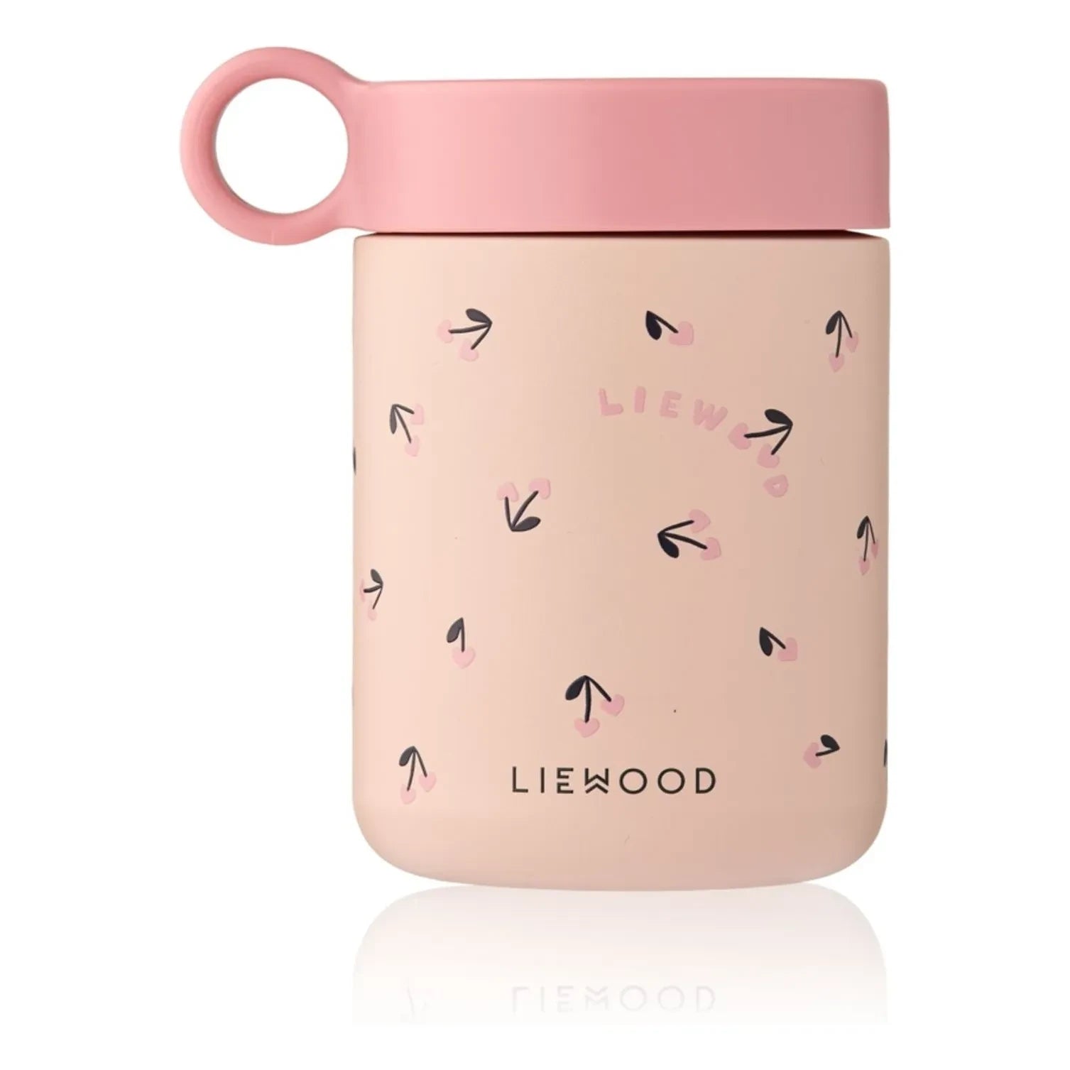 Liewood - Kiani Insulated Lunch Box | Mini Cherry Heart/Rosey