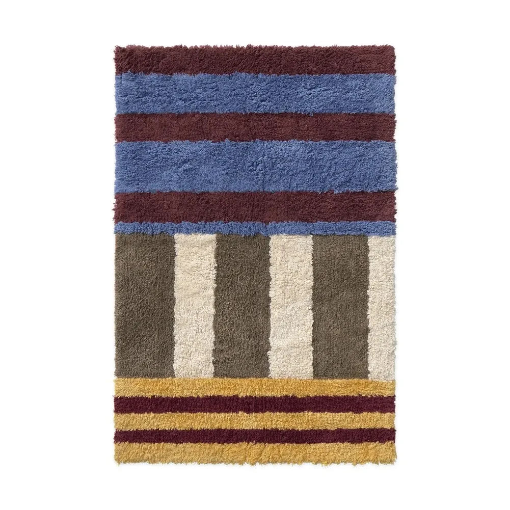 Lorena Canals - Colorful Bathroom Mat | Blue