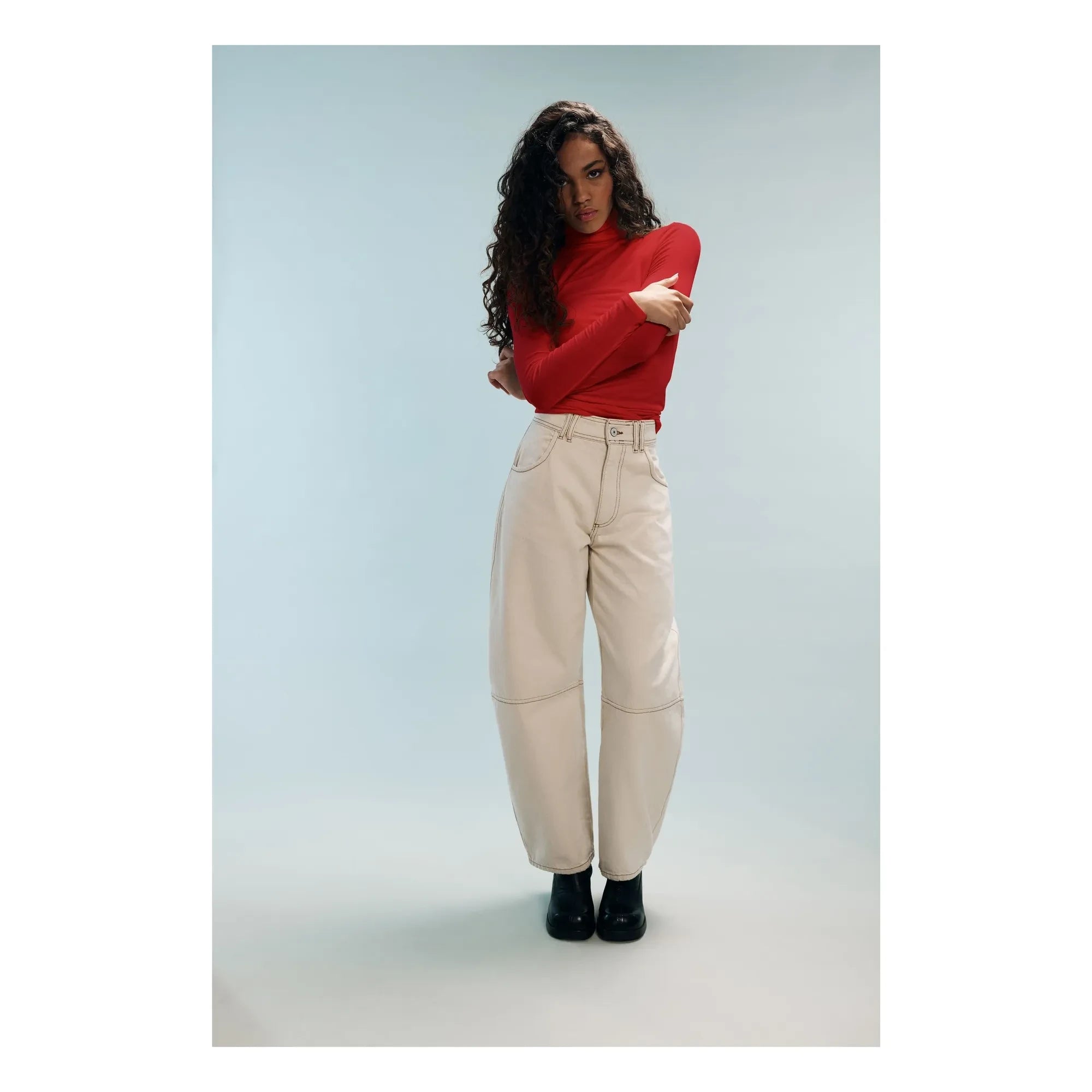 Nitah - Malo Knit Sweater | Red