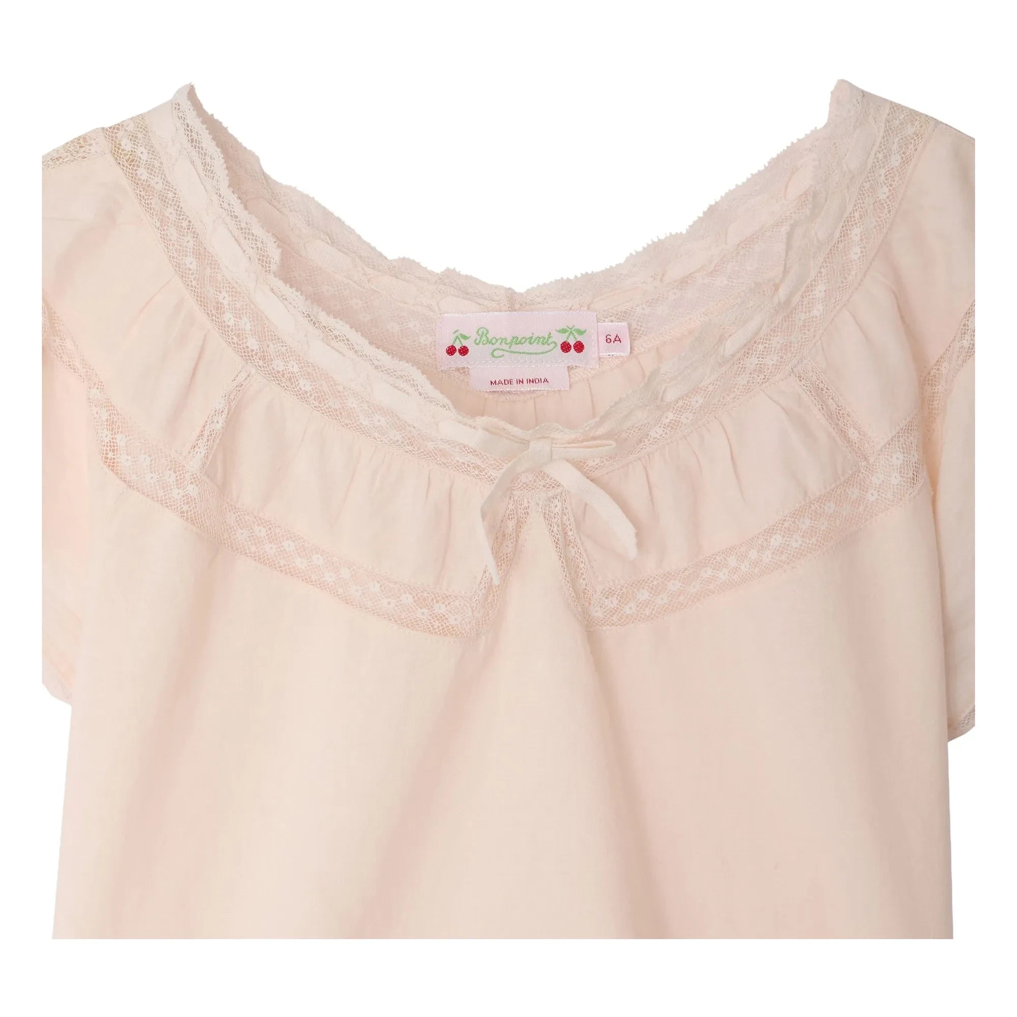 Bonpoint - Leana Organic Cotton Blouse | Powder Pink
