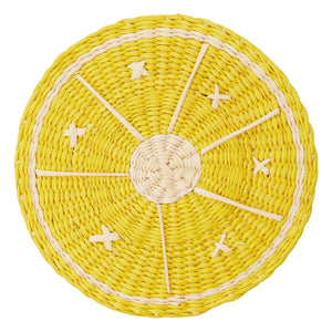 Coro Cora - Lemon Coaster | Yellow