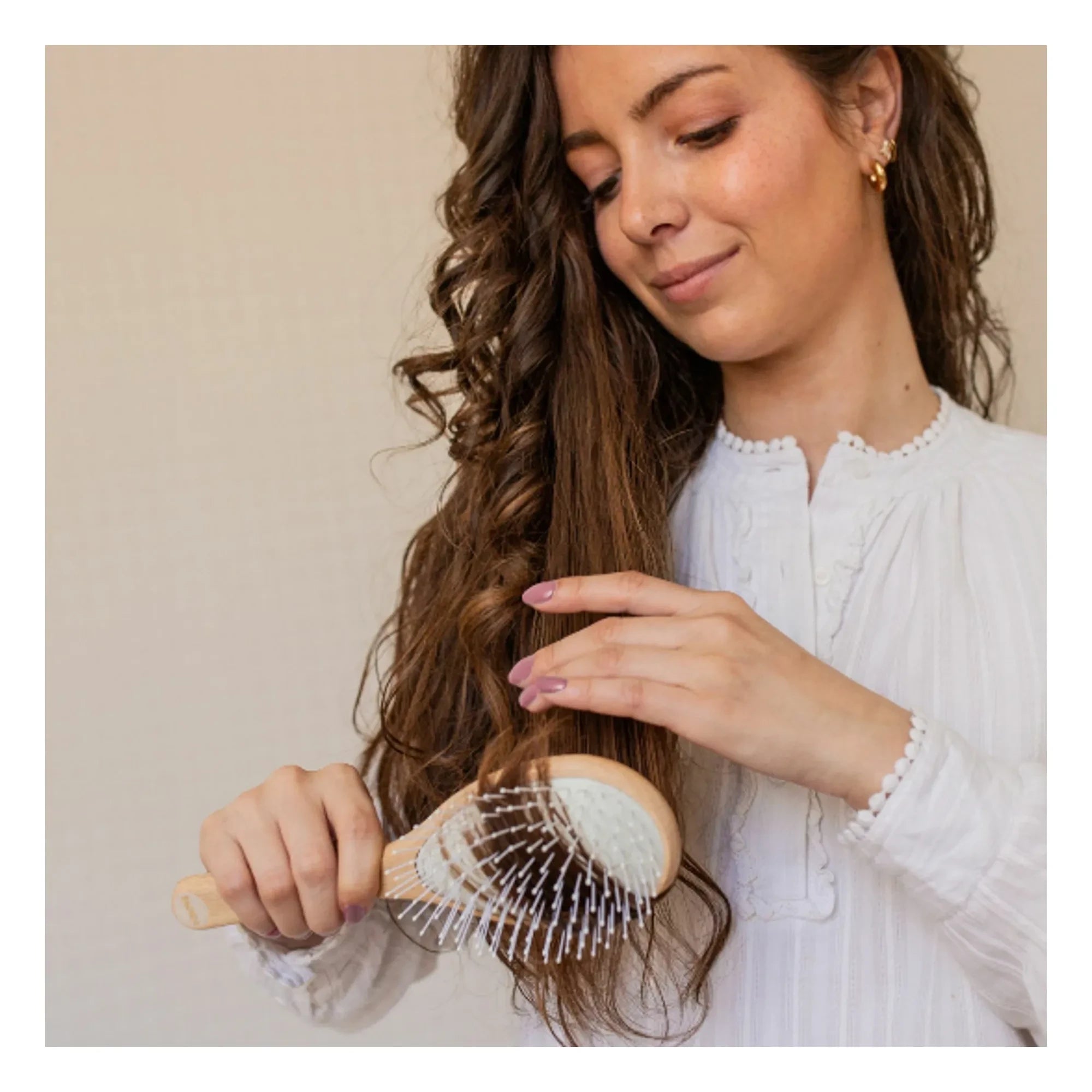 Bachca - Mixing Brush | Light Wood