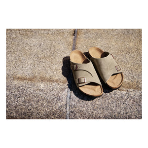 BIRKENSTOCK - Zurich Regular Fit Sandals | Dark brown