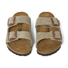 BIRKENSTOCK - Arizona Suede Sandals | Dark Beige Brown