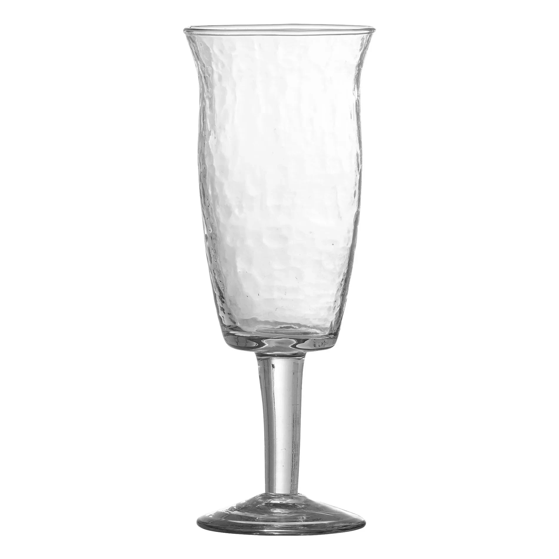 Bloomingville - Recycled Glass Asha Wine Glasses - Set of 4 | Transparent