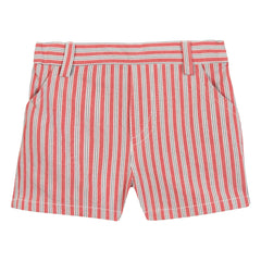 Tartine et Chocolat - Striped Shorts | Red