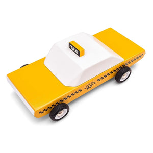 Candylab - Candycab Taxi - Wooden Toy | Yellow