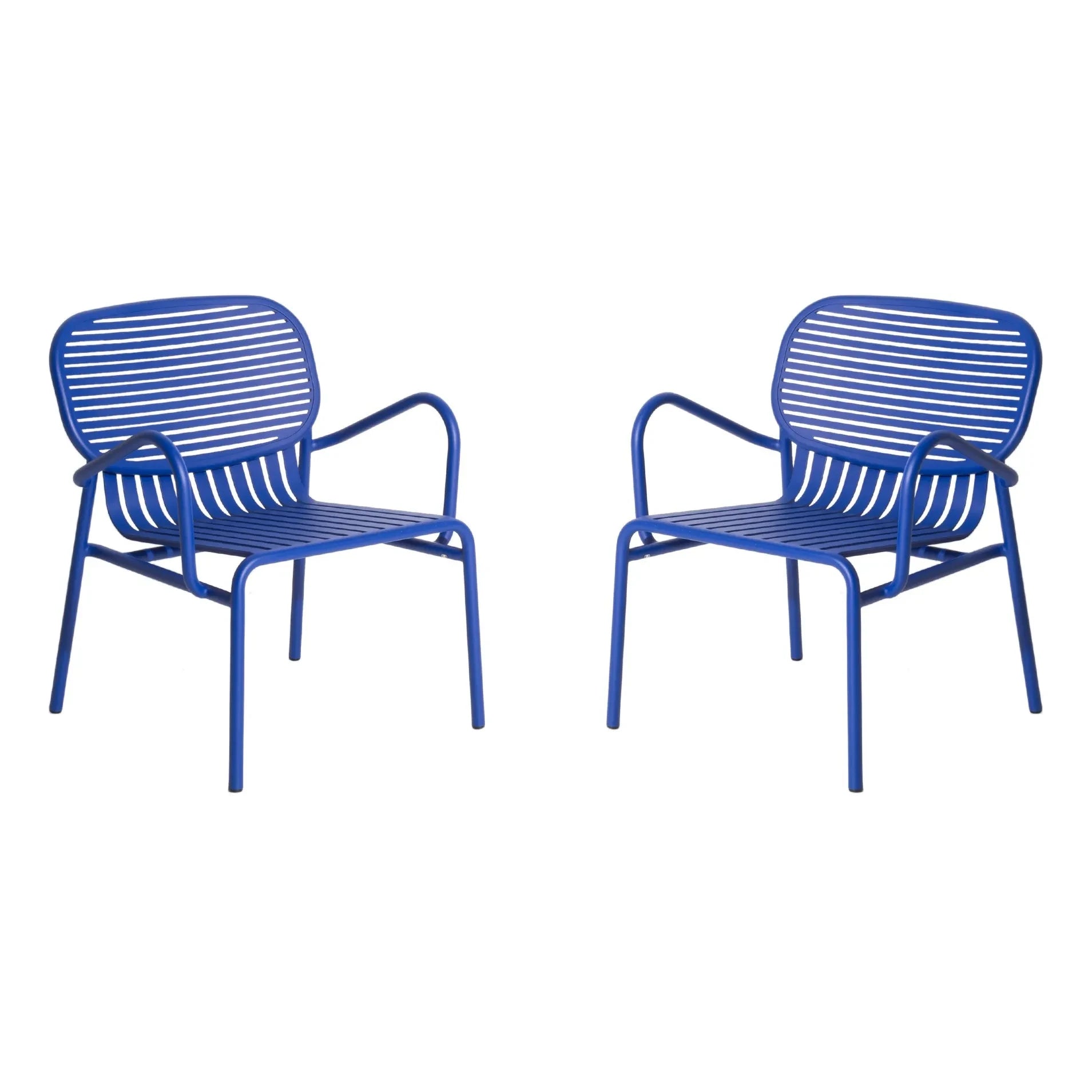 Petite Friture - Weekend Armchair - 2-Piece Set | Blue