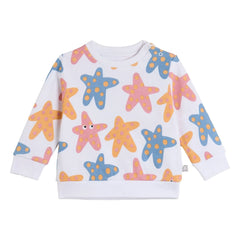 Stella McCartney Kids - Etoiles de Mer Sweatshirt | White