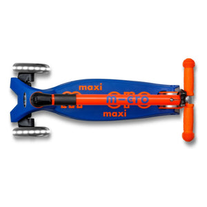Micro - Maxi Foldable Neon LED Scooter | Orange