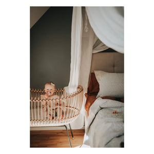 Bermbach Handcrafted - Lola Handmade Rattan Crib