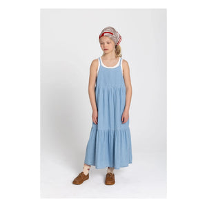 Hundred Pieces - Sanda Denim Elbise | Mavi